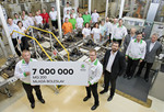 Skoda feiert das siebenmillionste Getriebe des Typs MQ 200 aus dem Stammwerk in Mladá Boleslav.