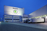 Škoda Parts Center in Mladá Boleslav.