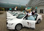 Škoda unterstützt die Eishockey-WM mit 40 Fahrzeugen.