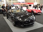 Techno Classica: Tradition trifft Zukunft mit dem E-Type und dem F-Type auf dem Jaguar-Stand.