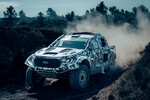 Test eines Ford Ranger für die Dakar 2024.
