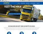 „Test the Max“: Goodyear ruft zu einem Praxistest seiner Lkw-Reifenfamilien K-Max und Fuelmax auf. 