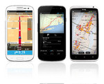 Tom-Tom-Navigation auf Android-Smartphones.