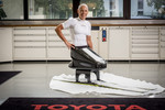 Toyota hat für Paralympics-Sportlerin Andrea Eskau einen Rennschlitten gebaut.
