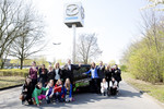 Übergabe des Mazda5 an das SOS-Kinderdorf Düsseldorf-Garath.