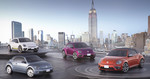 Vier Volkswagen-Studien in New York.