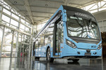 Vollelektrisches Busfahrgestell eO500U von Mercedes-Benz do Brasil.